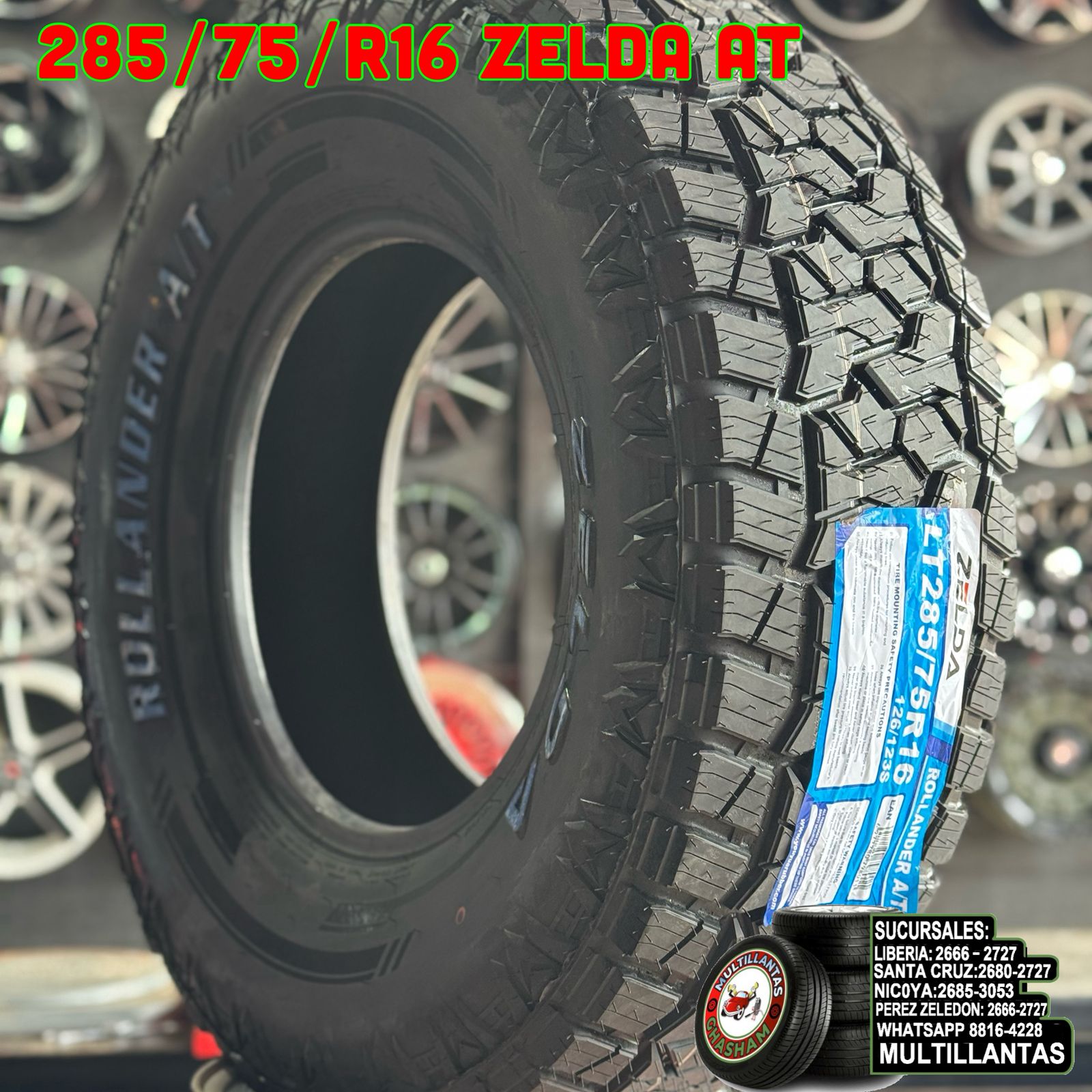 285/75/R16 ZELDA AT RT-LT 10PR